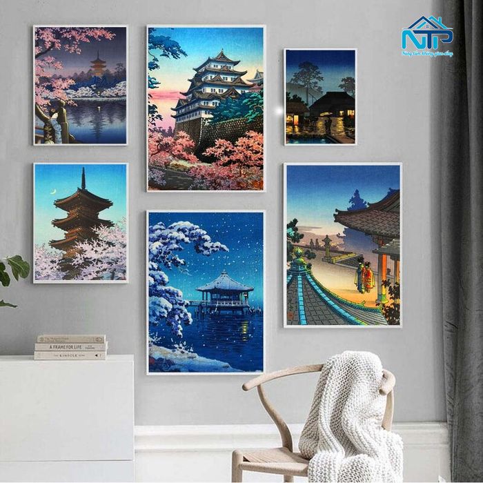 Tranh về các địa điểm trên thế giới gợi cảm hứng