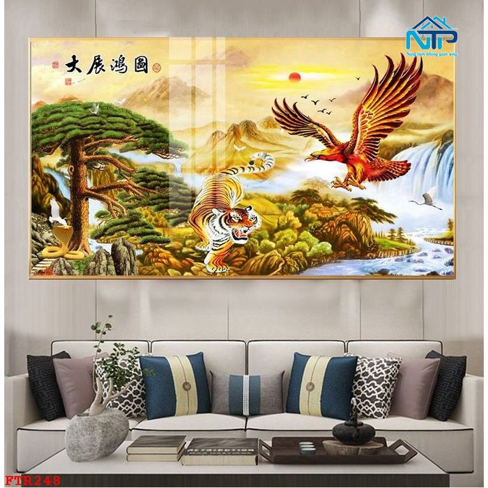 Tranh thiên nhiên phong cảnh mang tới cảm giác thư thái