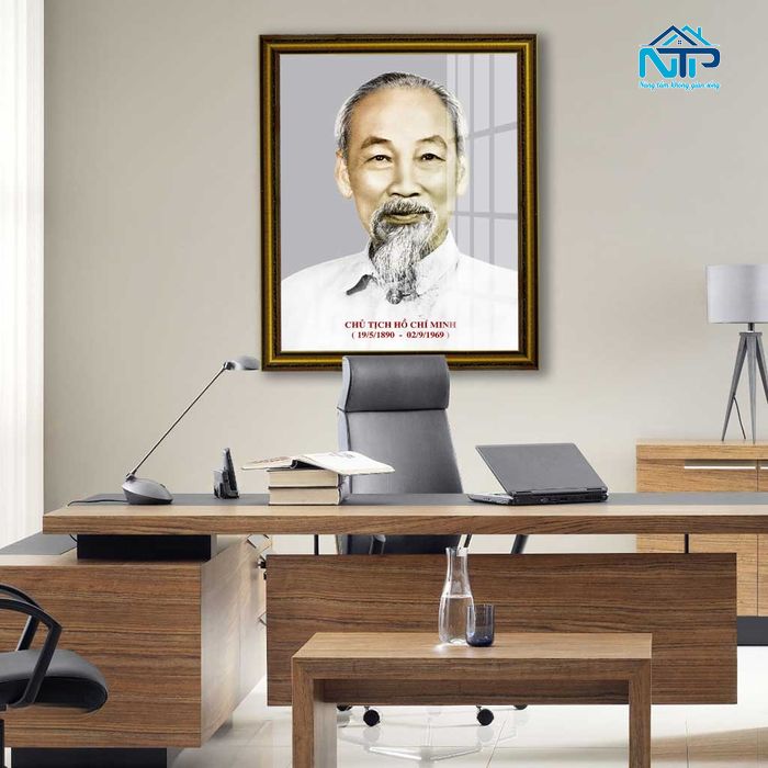 Những không gian phù hợp để treo tranh Bác Hồ