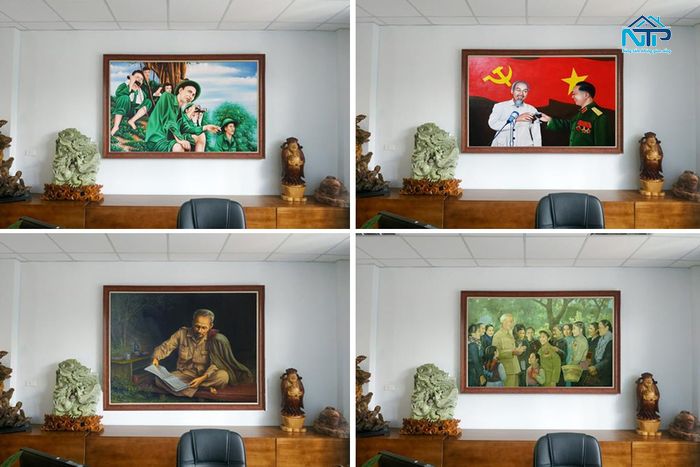 Ý nghĩa thiêng liêng của tranh Bác Hồ