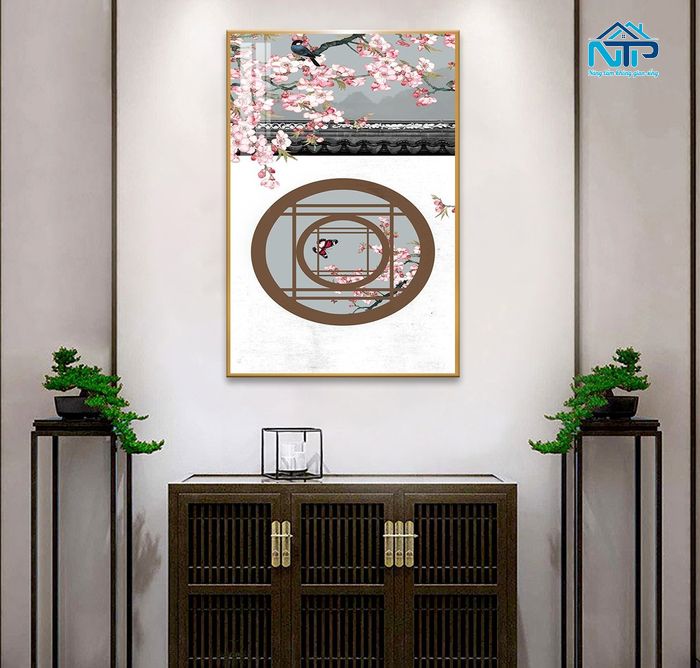 Tranh là hình ảnh quen thuộc trong nhiều không gian