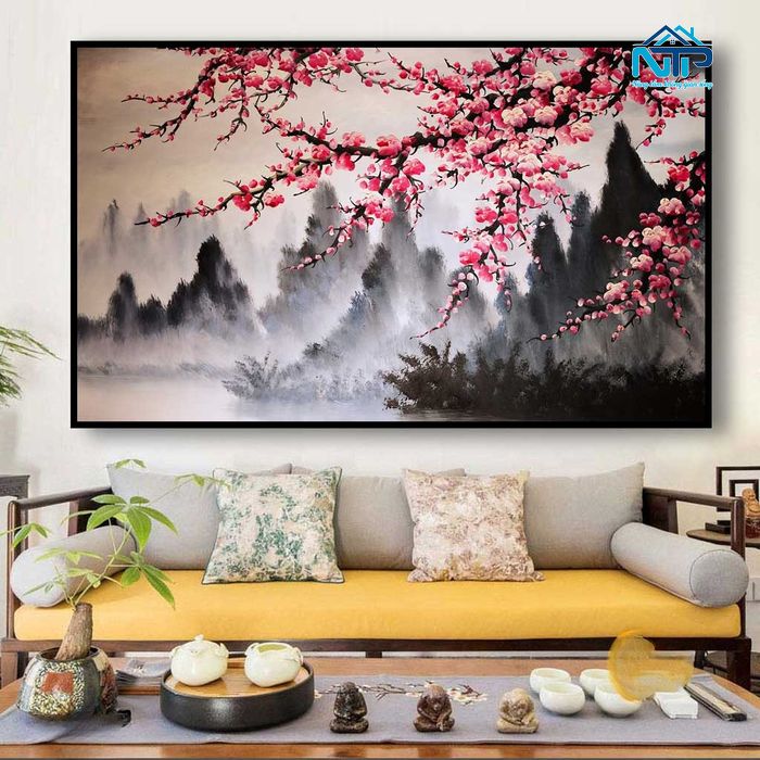 Tranh thủy mặc độc đáo